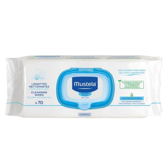 Mustela Wipes 70 pcs ( 1+1)